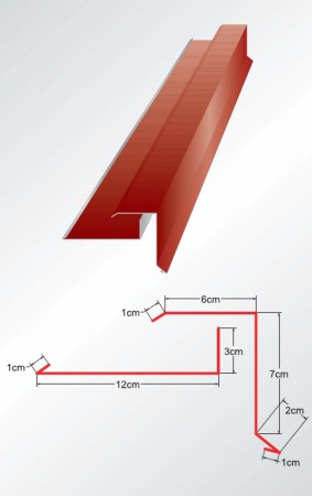 Lemovanie štítové dvojdielne